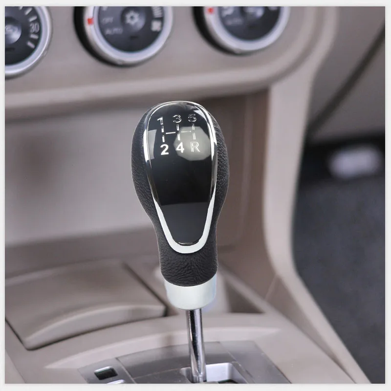 Из искусственной кожи ручной 5-скоростной Универсальный рычаг переключения