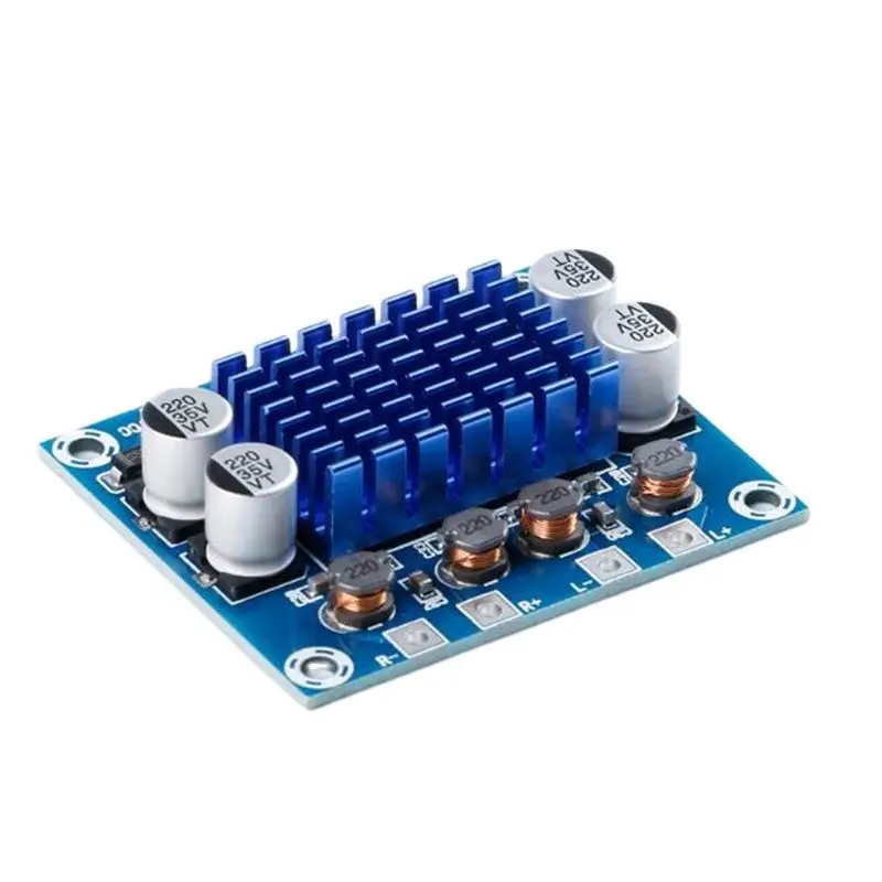 XH-A232 цифровая аудиоплата высокой четкости 12 В 24 В двухканальный 30 Вт модуль усилителя mp3