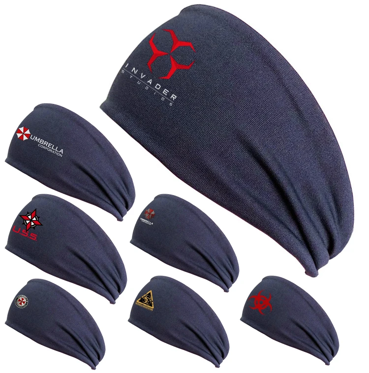 

Umbrella Corporation Nonslip Elastic Folds Yoga Hairband Fashion Wide Sports Headband Running Accessories Stretch Hair Band