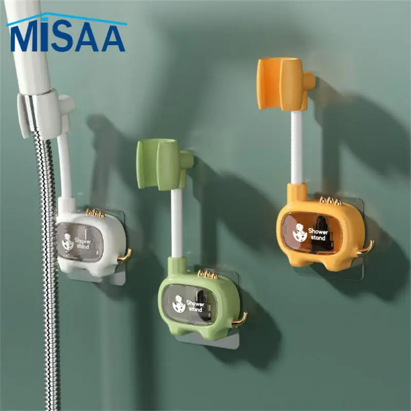 

3 Colors Bracket Waterproof And Moisture-proof Best Seller Easy To Clean Cartoon Shower Holder Stable Adhesion Popular Plastic