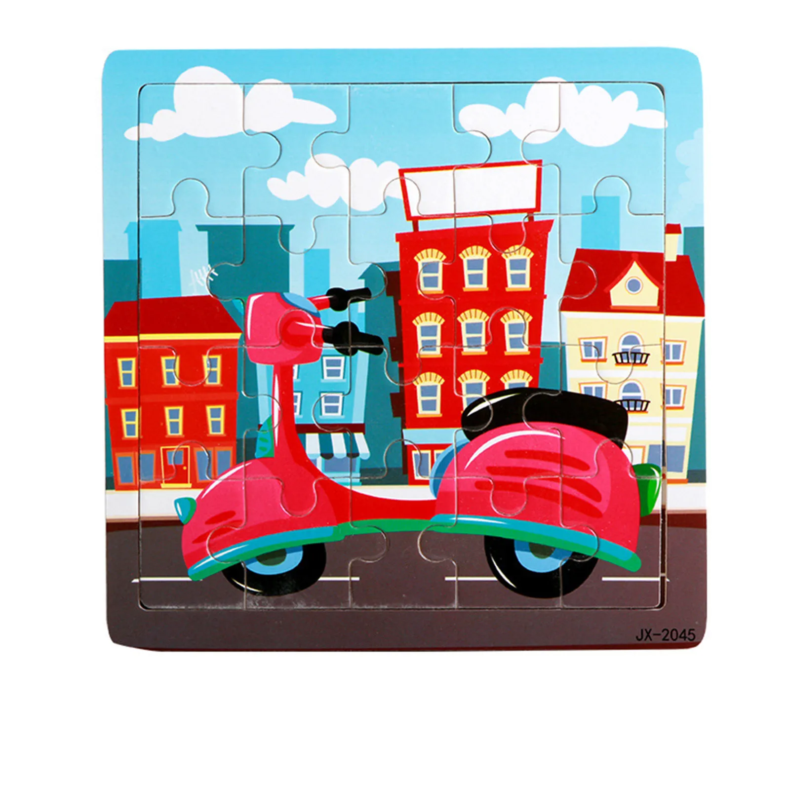 

280z Memory Cognition Wooden Cartoon Early Stereo For Kids Toys Educational Puzzle Puzzle Toy