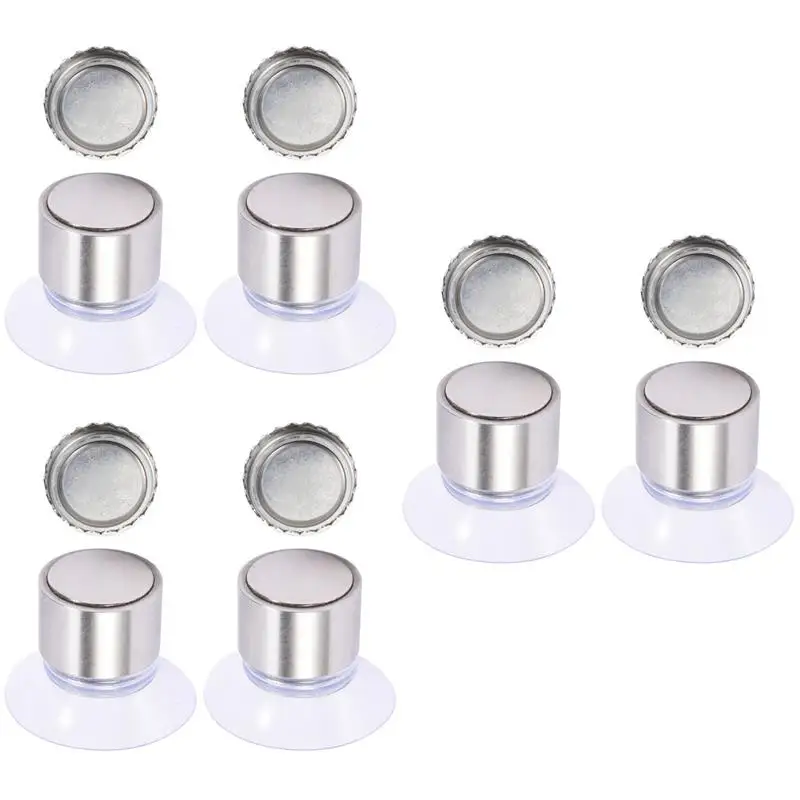 

6 Sets Of Creative Magnetic Soap Holders Soap Rack Bathroom Suction Cup Soap Box Bathroom Wall Hanging Soap Holders Soap Hanger