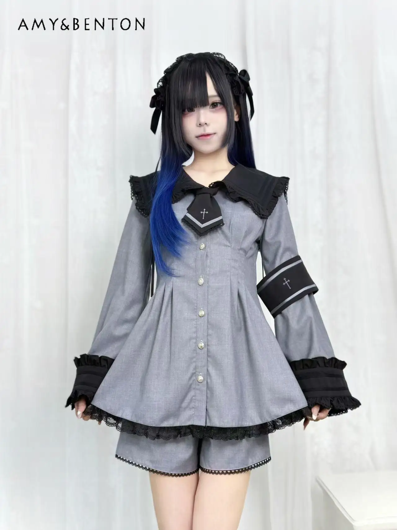 Японский стиль Mine Series Массовое производство Субкультура Комплекты платьев