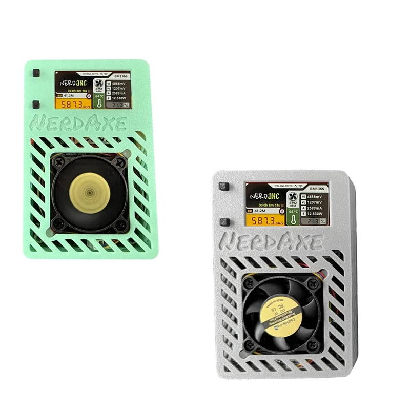 Nerdaxe Miner Nerdminer S19XP BM1366 500Gh/S ASIC Bitcoin Micro-Miner Лотерейный майнер с дисплеем BR PLUG