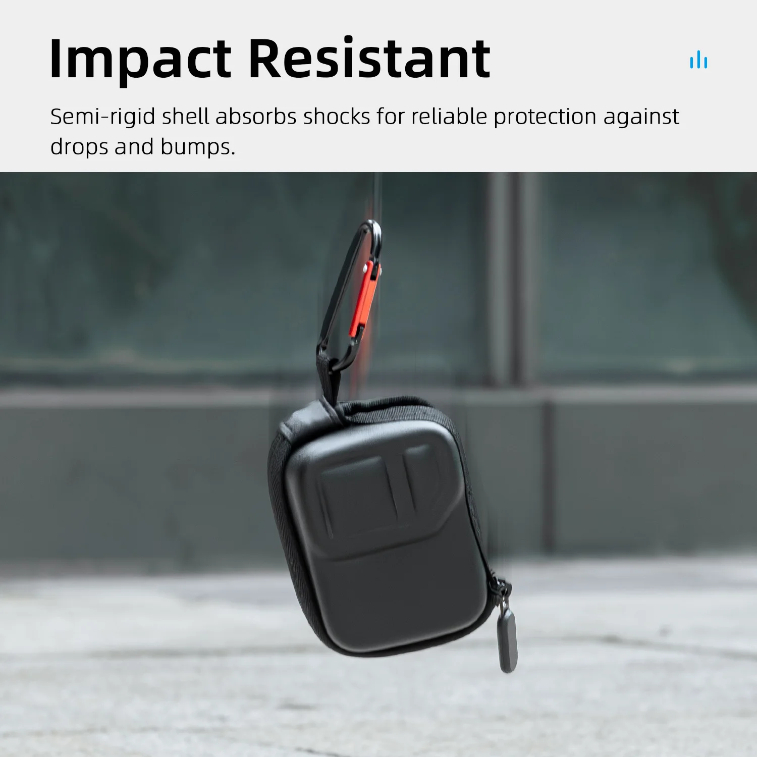 Фото Чехол Vamson для Insta360 Ace Pro2/1, полуоткрытый, портативный, ударопрочный, с ручкой-штативом, аксессуар для селфи-палки №3
