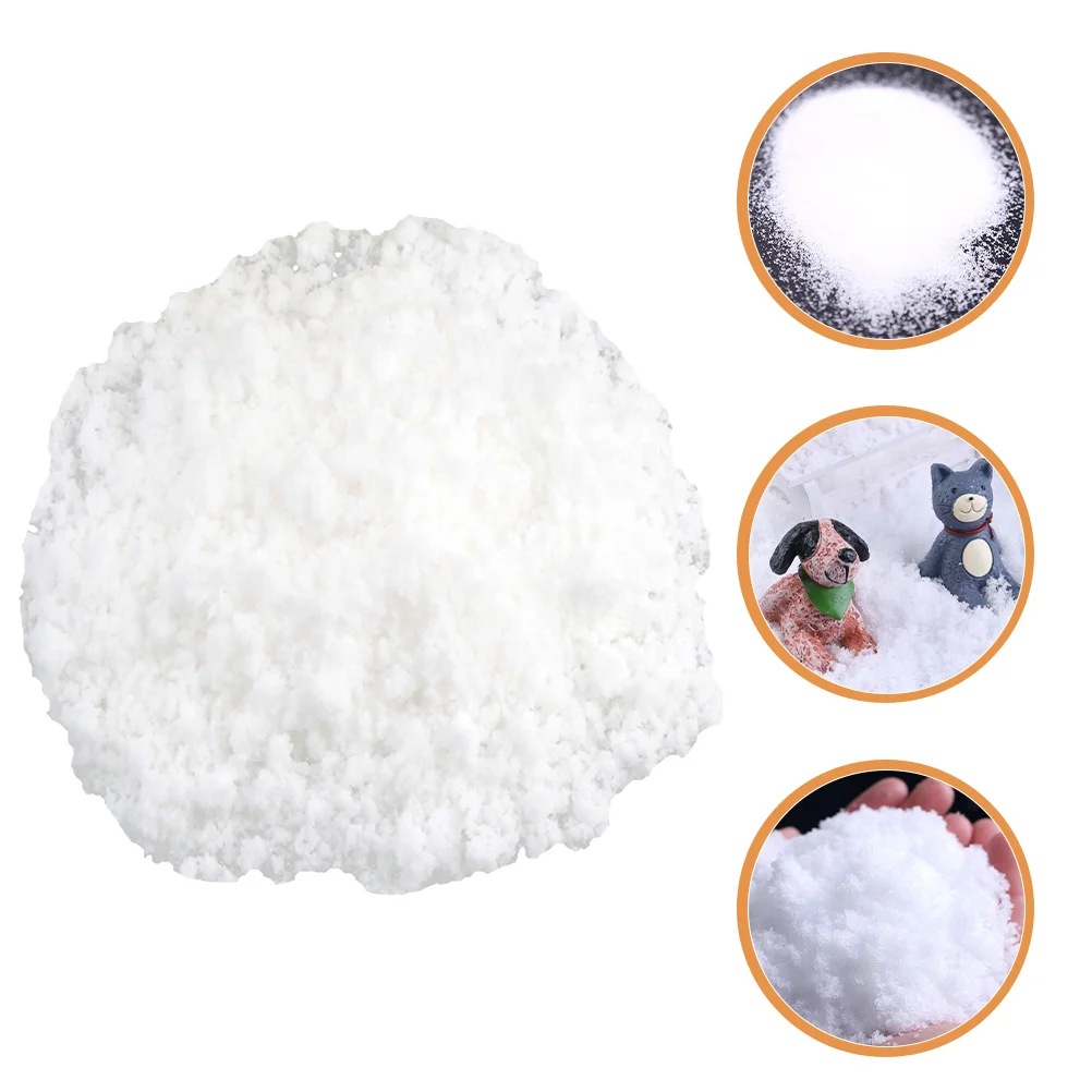 500 г рождественский орнамент снежный порошок искусственный для поделок