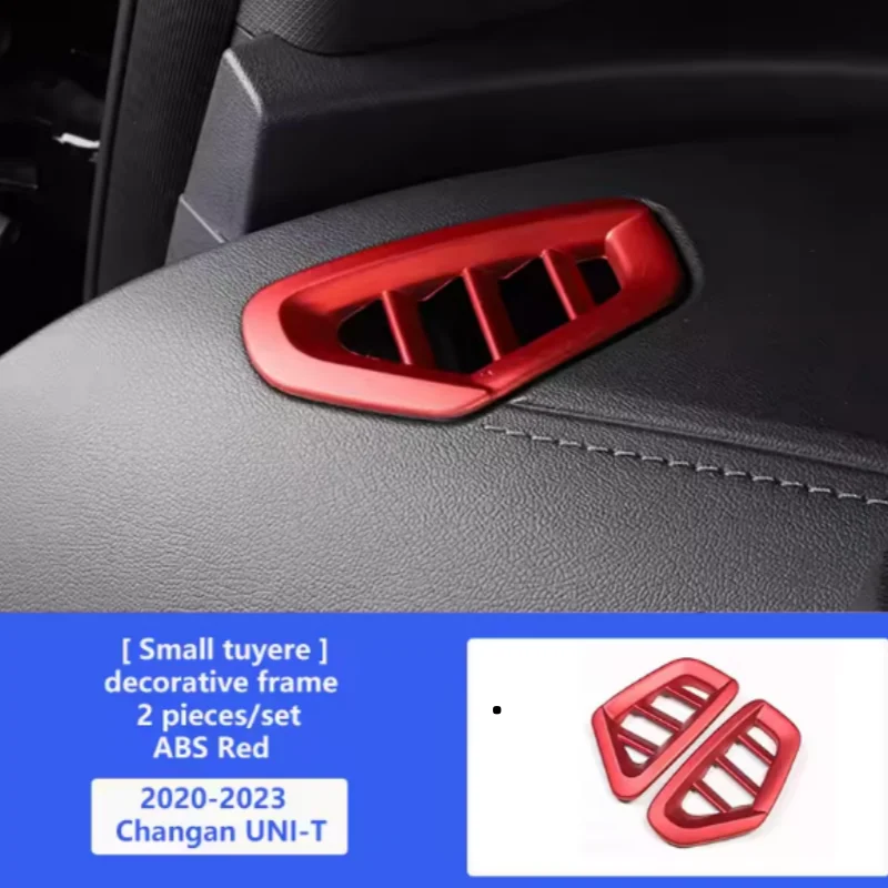 

Для Changan UNIT UNI-T 2020-2023 аксессуары карбоновая отделка центральной консоли автомобиля приборная панель кондиционер вентиляционное украшение