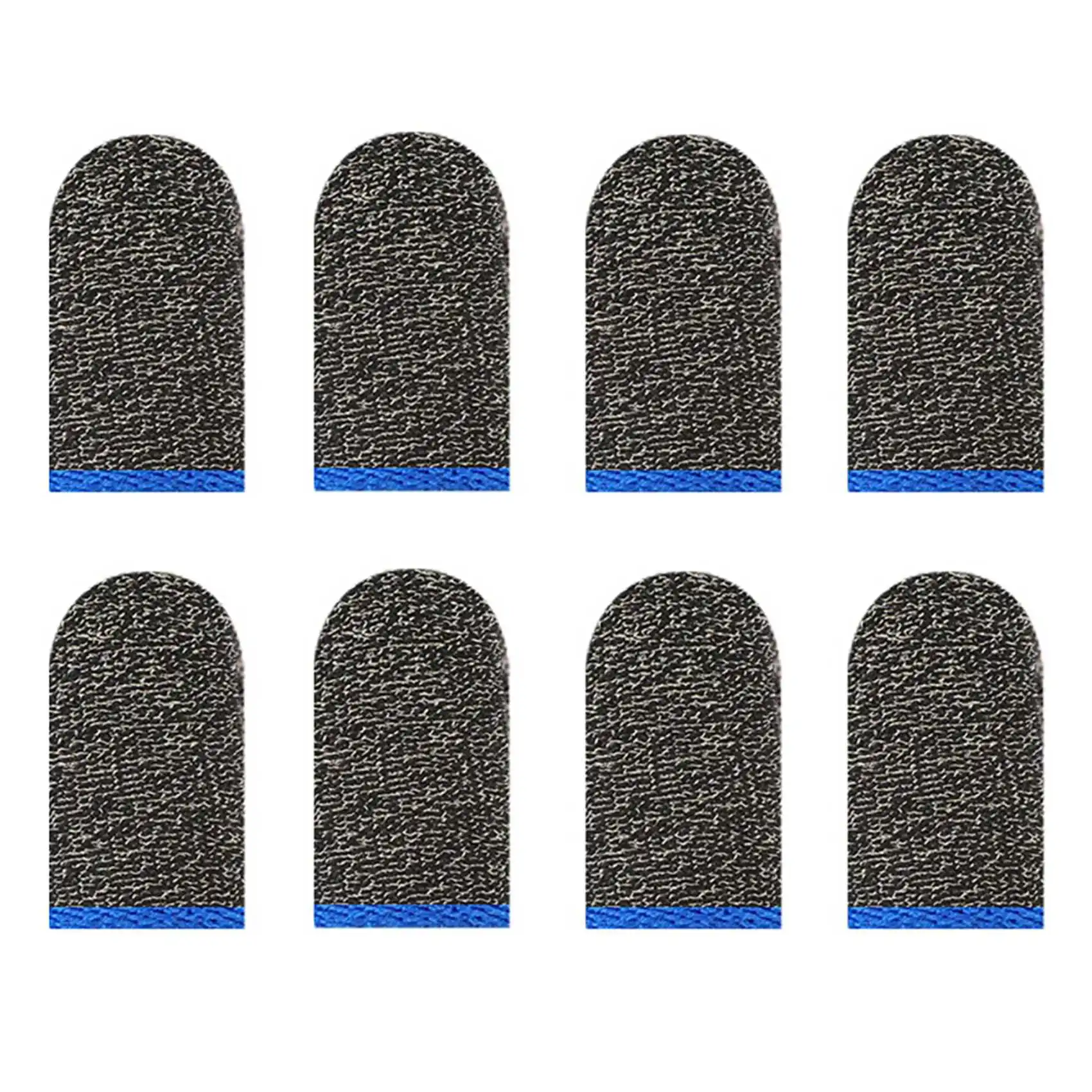 

Игровые напальчники, нескользящие перчатки для сенсорного экрана с защитой от пота, дышащие напальчники для куриных пальцев, комплект из 8 п...