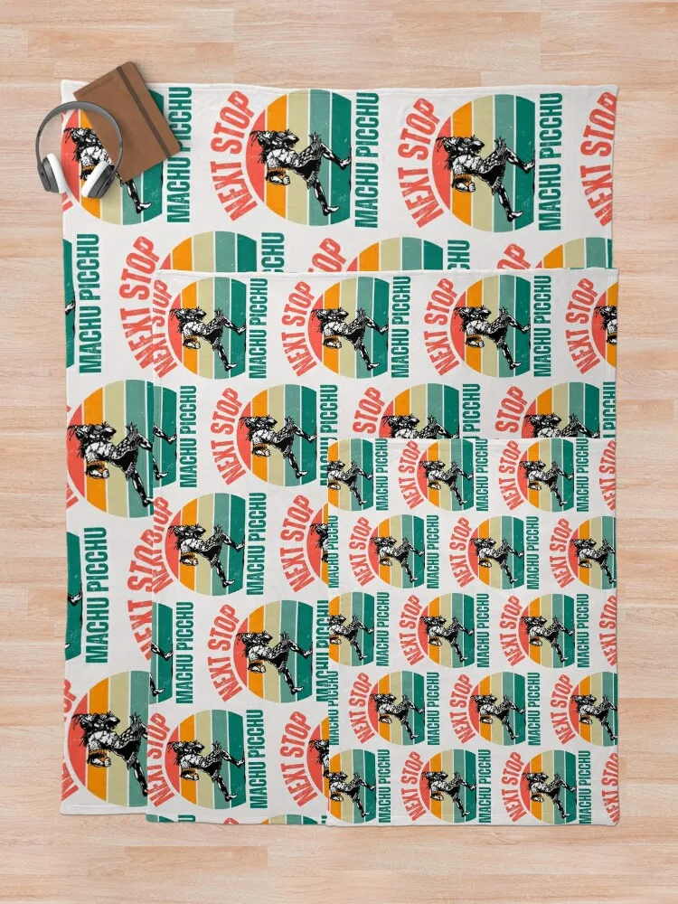 Next stop Machu Pichu inca trail cuzco cusco 2024 одеяло спальный мешок мягкие рождественские подарки