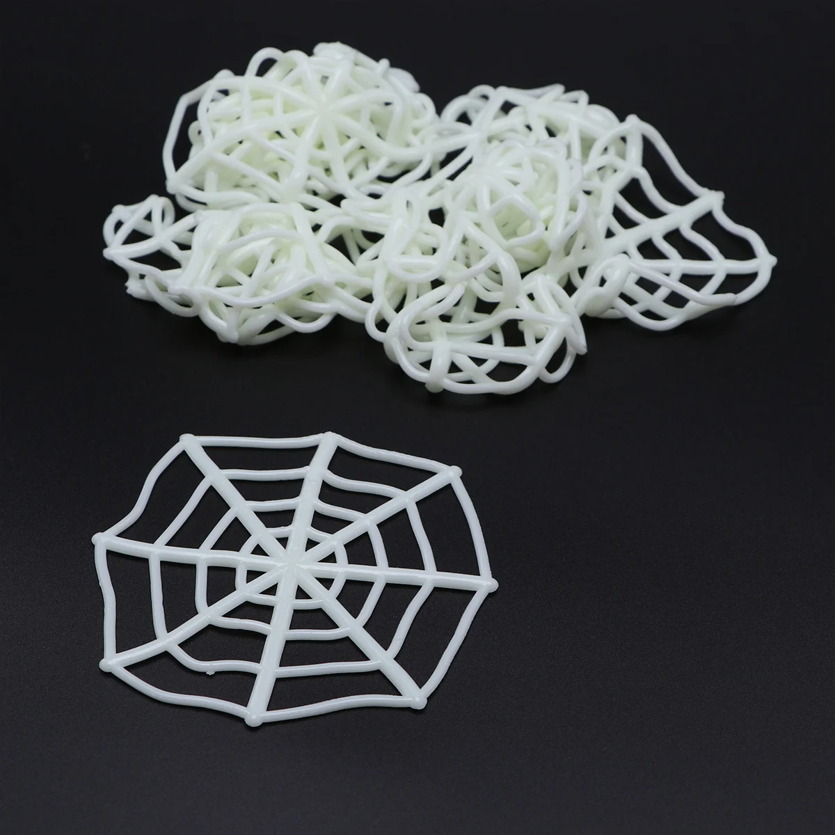 

10pcs Spider Web Gag Gift Rubber Cobweb Party Favor Spider Web Cobweb