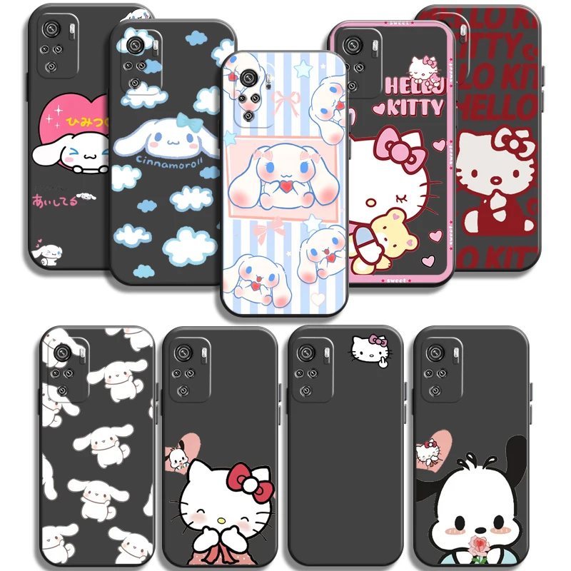 

Kuromi Hello Kitty Cute Phone Cases For Xiaomi POCO X3 GT X3 Pro M3 POCO M3 Pro X3 NFC X3 Mi 11 Mi 11 Lite Coque Funda