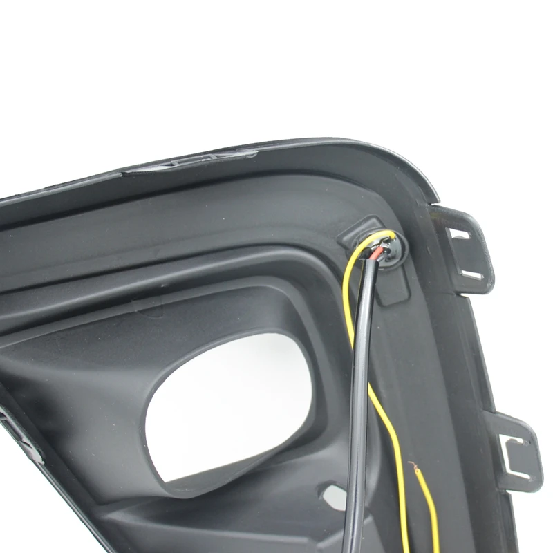 Двухцветные светодиодные дневные ходовые огни противотуманные фары указатель