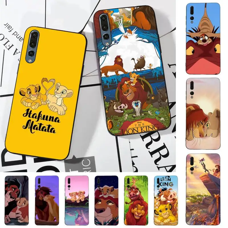 

Disney The Lion King Phone Case for Huawei P30 40 20 10 8 9 lite pro plus Psmart2019