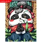 Алмазная живопись 5D Кунгфу Панда, мозаика из страз, полная Алмазная вышивка сделай сам, наборы для вышивки крестиком, домашний декор