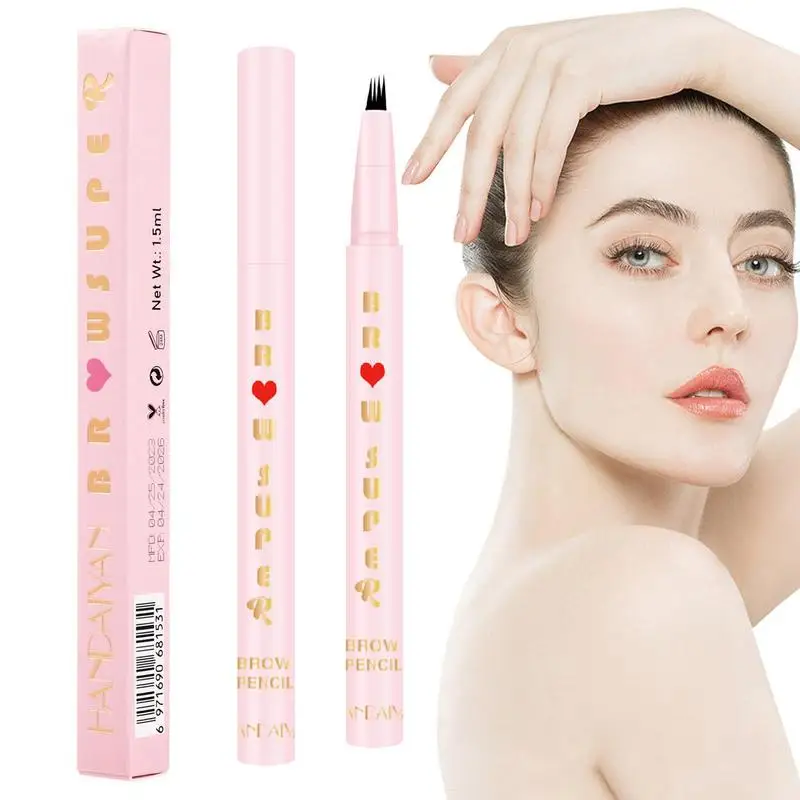 

Eyebrow Pen Eyebrow Pencil With A Micro-Fork Tip Microblading Eyebrow Pencil For Makeup Artist Daily Use Masquerade