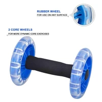 muscle trainer fitness exercise roller wheel 2pcs home gym abdominal equipment