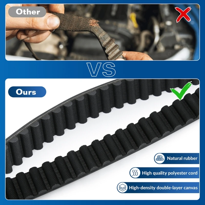 Прочный задний приводной ремень для скутера морторбайка прочная замена подходит