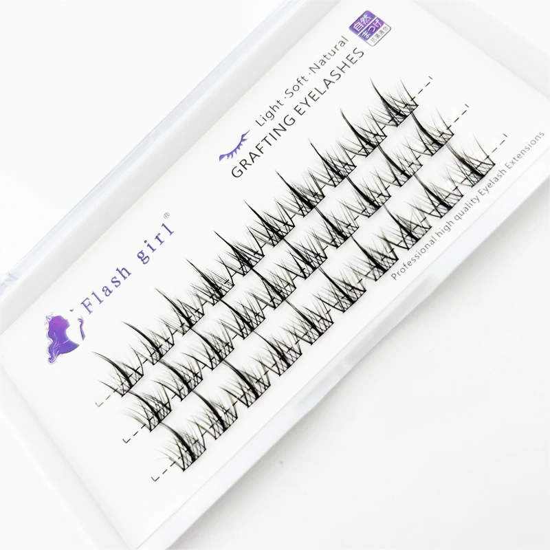 3 ряда/коробка готовый кластер прочный и двойной многоразовый натуральный