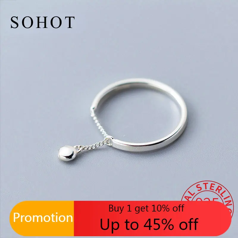 

Женское кольцо из серебра 925 пробы, с бусинами