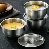40hotsteamed egg bowl with lid high capacity easy cleaning reusable multifunctional food container bpa free soup bowl rice frui