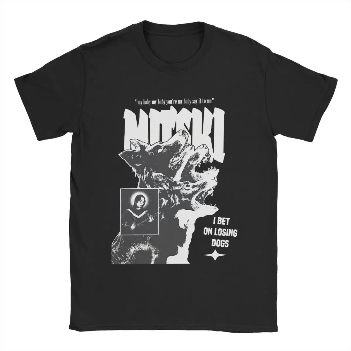 Митски я ставлю на потерю собак вы мой ребенок скажите мне это футболки для