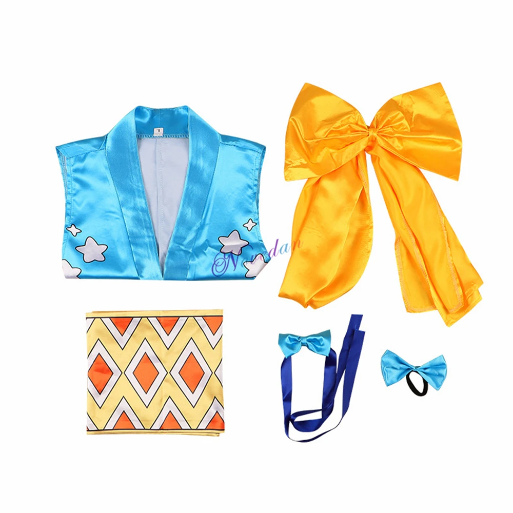 Костюм для косплея нами из аниме Ван вано кимоно в стиле кантри наряд женщин