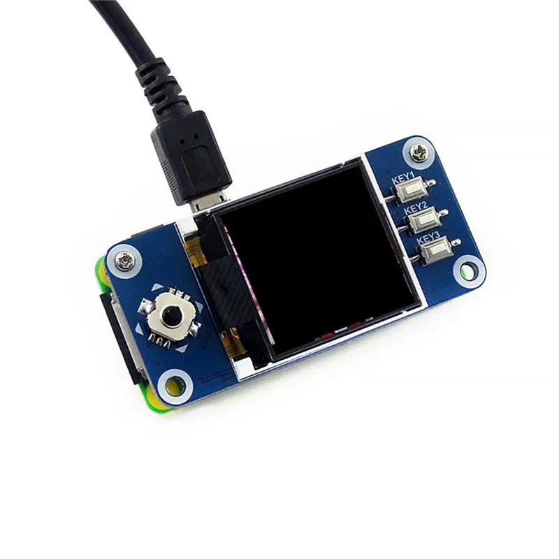 A49T для 4B3B+3BZero, 1,44-дюймовый ЖК-дисплей 3,3 В, 128x128, интерфейс SPI, экран с LED-подсветкой и джойстиком (art.: 3920dc2aabe71) - 3920dc2aabe71
