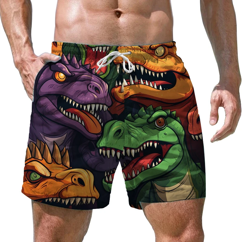 

Hot Sale Summer Men's Shorts Cartoon 3D Printing Beach Shorts Fashion Casual Shorts Hawaiian Beach Party Swimming Trunks