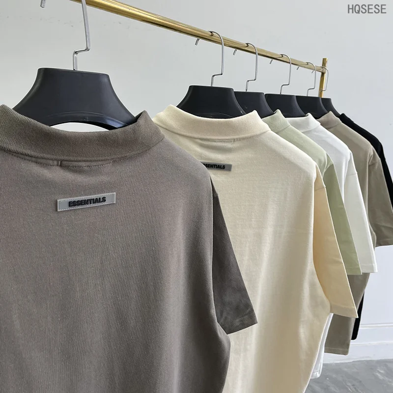 

Базовая 2021 Мужская рубашка поло 1:1 модный бренд светоотражающие футболки с короткими рукавами и надписью в стиле Хай-стрит хип-хоп унисекс и...