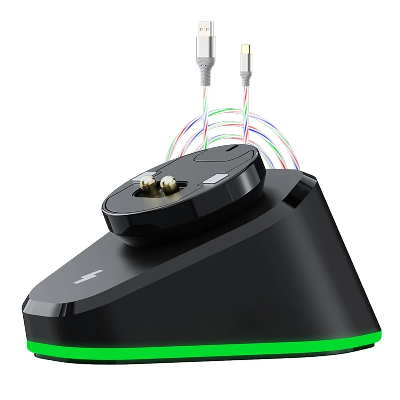 

Mouse Charging Dock Base 2xUSB3.0 Magnetic for logitech G502 Lightspeed GPW 1/2 B36A