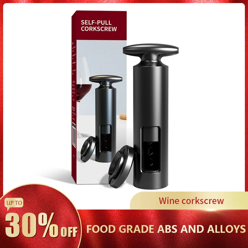 

Manual Bottle Opener Wine Opener,Kitchen Tool,Multifunction Portable Screw Corkscrew Gift Sets Kitchen Accessories