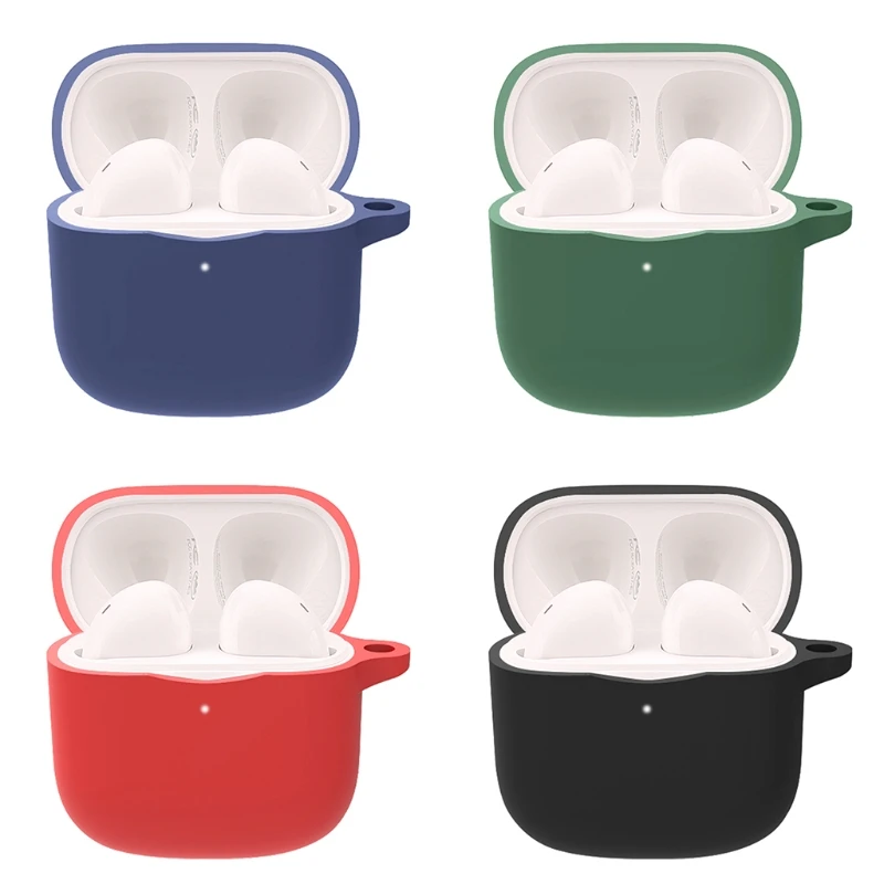 

Защитный чехол для беспроводных наушников, совместимый с Baseus Bowie E3, водонепроницаемый ударопрочный моющийся силиконовый Противопыльный че...