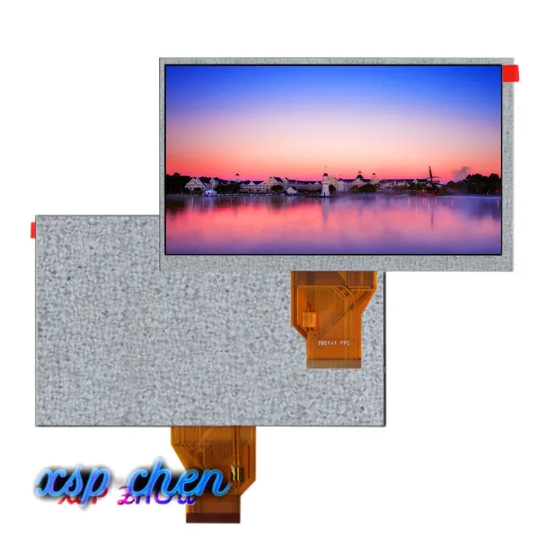 7-дюймовая плата контроллера ЖК-дисплея TTL LVDS HDMI VGA 2AV 50 PIN ALLEEN Grupo voor AT070TN90 92 94 Ondersteuning