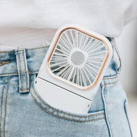 portable fan rechargeable mini folding folding hang fan low noise summer fan cooling for household bedroom office desktop