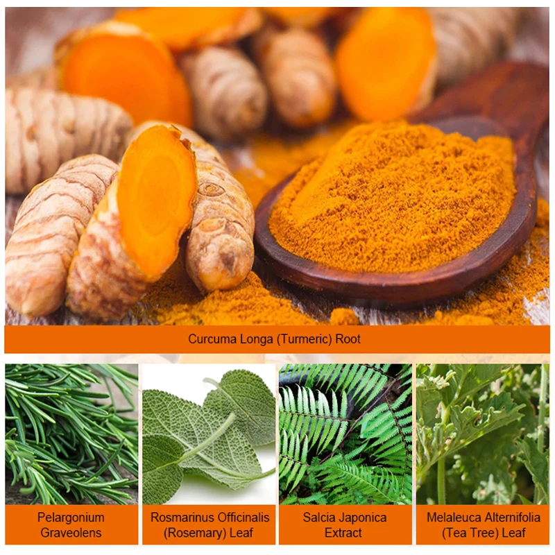 Фото Масло для роста волос PURC Ginger, быстрое лечение выпадения волос, сглаживание, восстановление поврежденных волос, продукты для роста волос для мужчин и женщин, уход за волосами №4