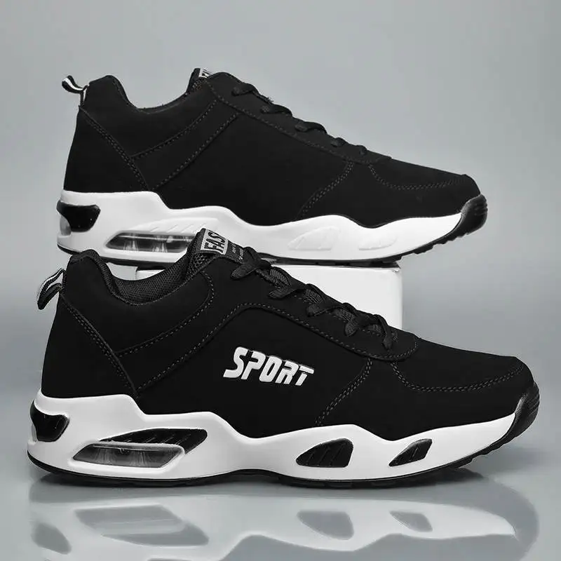 

Толстые ботинки, мужские кроссовки, спортивная обувь для бега в стиле Harajuku, Итальянские аксессуары для фитнеса, модные мокасины для мужчин д...