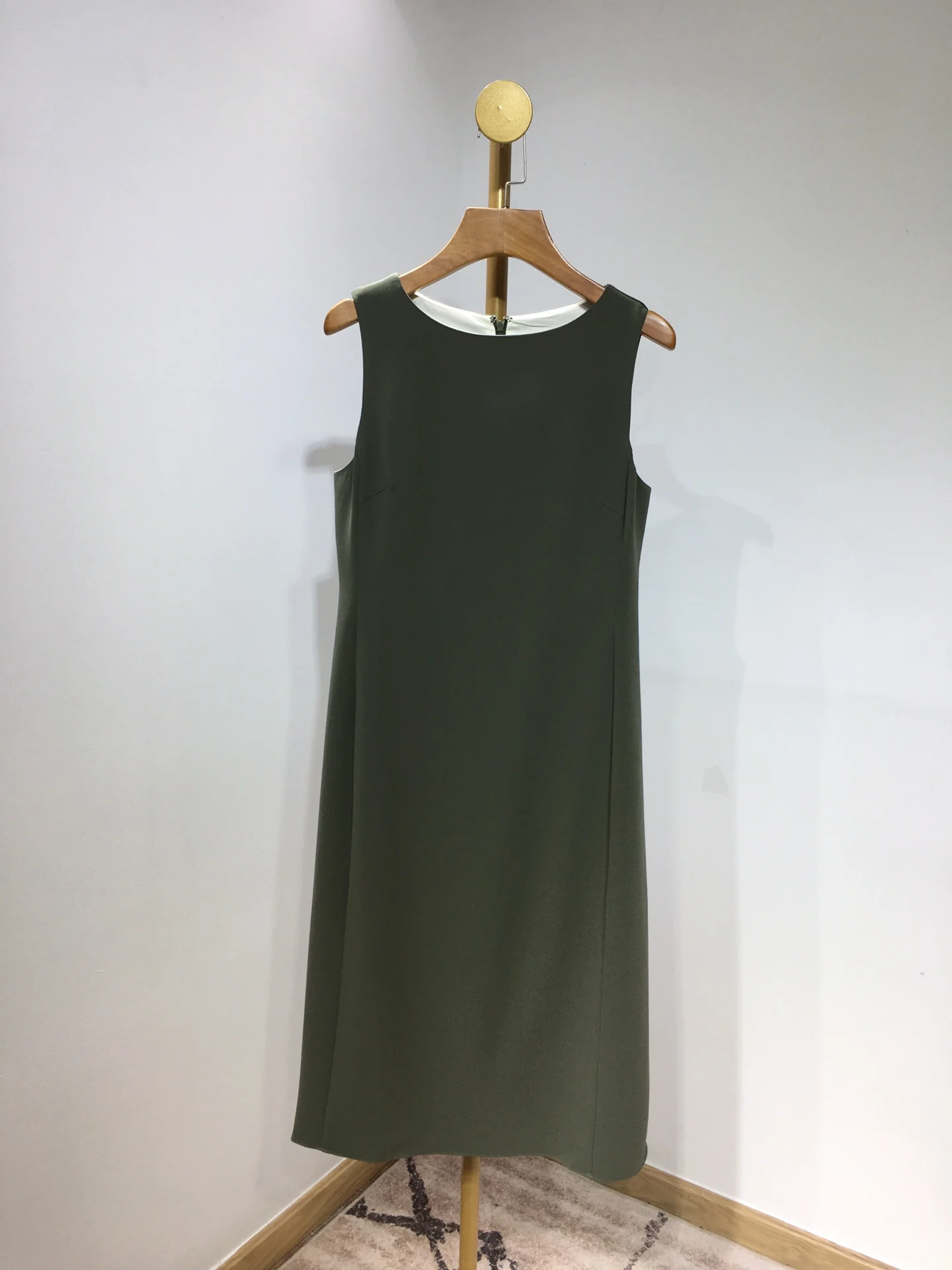 

Платье без рукавов с круглым вырезом, повседневное модное платье с трехмерной юбкой, лето 2023 г.