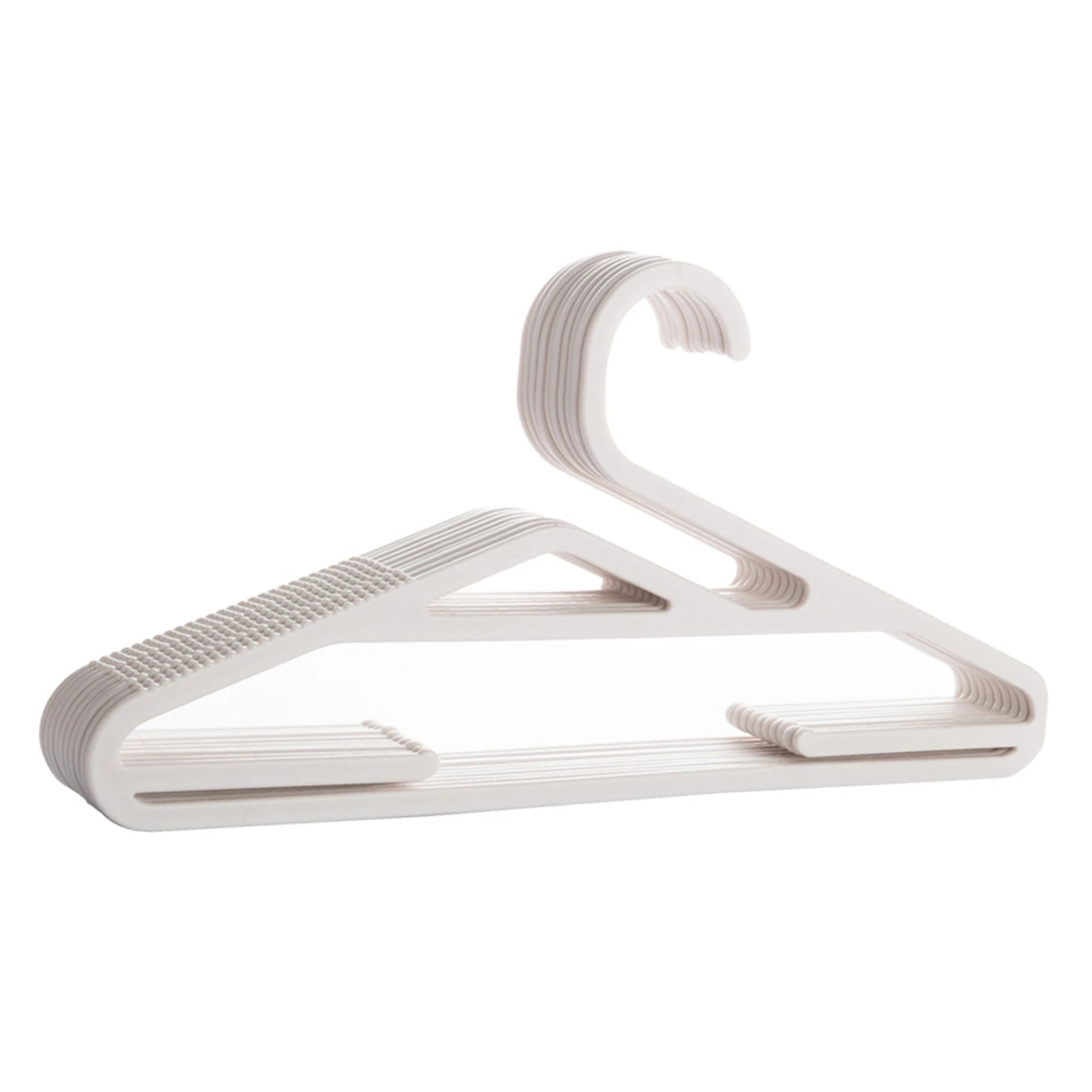 

10 шт., пластиковые вешалки для одежды