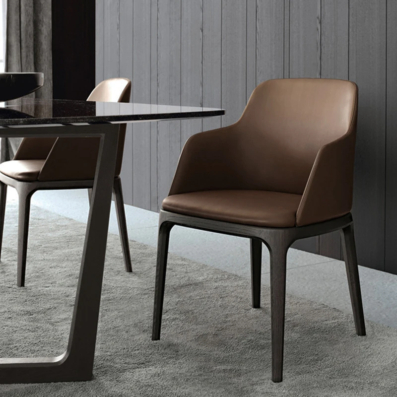 

Relaxing Armchair Dining Chair Prefabricated House Designer Dining Room Chair Bar Stool Chaises Salle Manger Library Furniture
