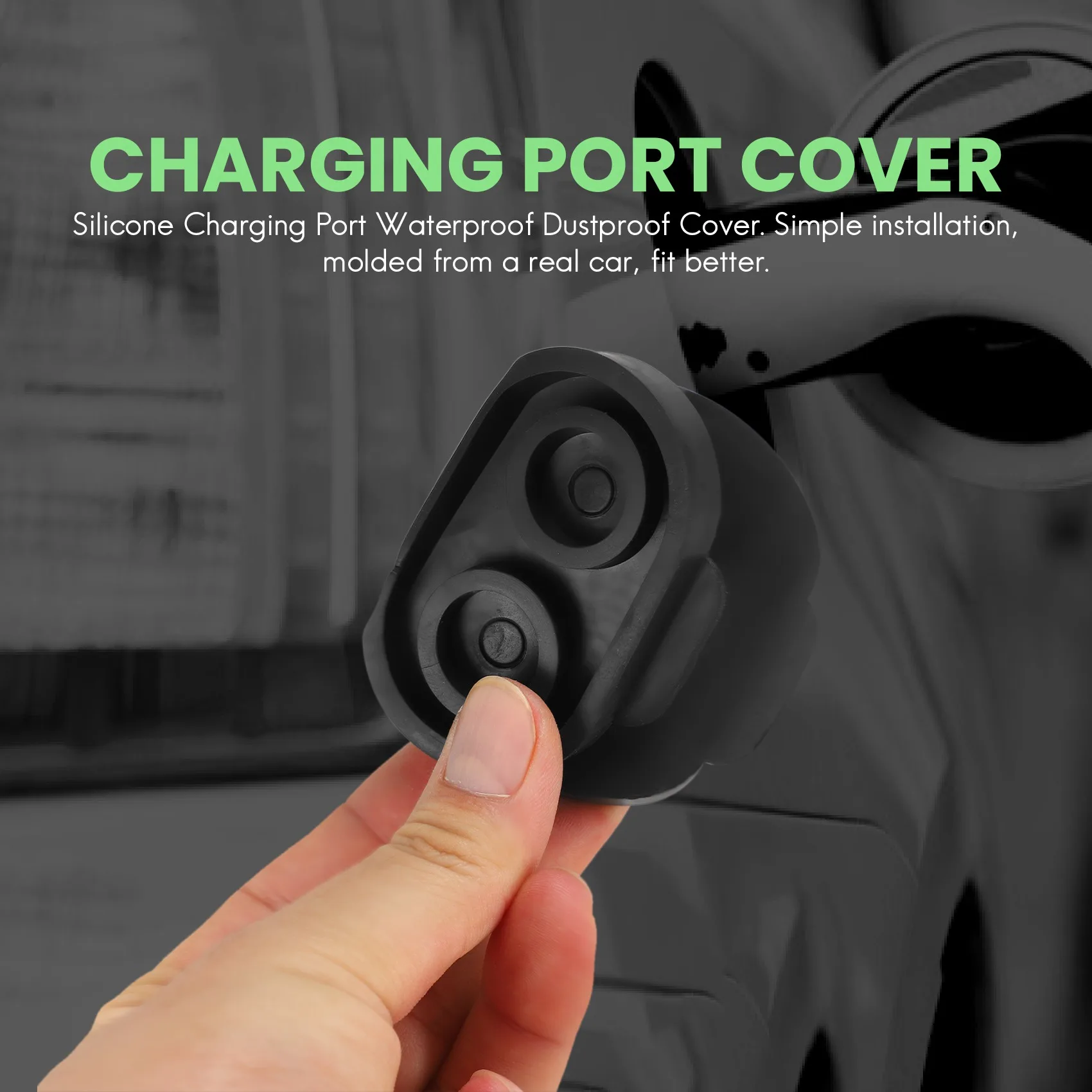 Силиконовый водонепроницаемый пыленепроницаемый защитный чехол для зарядного