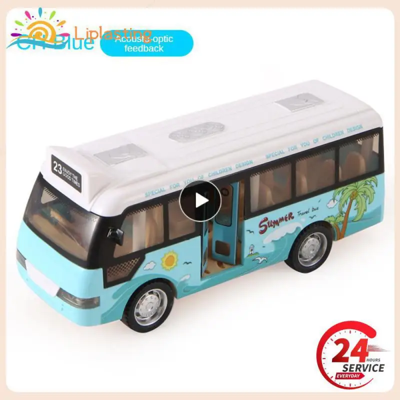 

Модель портативные прочные игрушки для детей, симуляция для отдыха, модный простой автобус, развлечения, практичный пазл, красивый