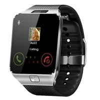 dz09 smart watch men women bluetooth touchscreen watch sports fitness tracker support tf sim camera wristwatch alarm clock