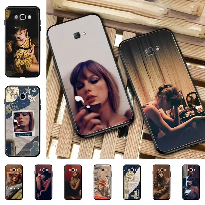

T-Taylors-Swifts M-Midnights Phone Case for Samsung J 2 3 4 5 6 7 8 prime plus 2018 2017 2016 core
