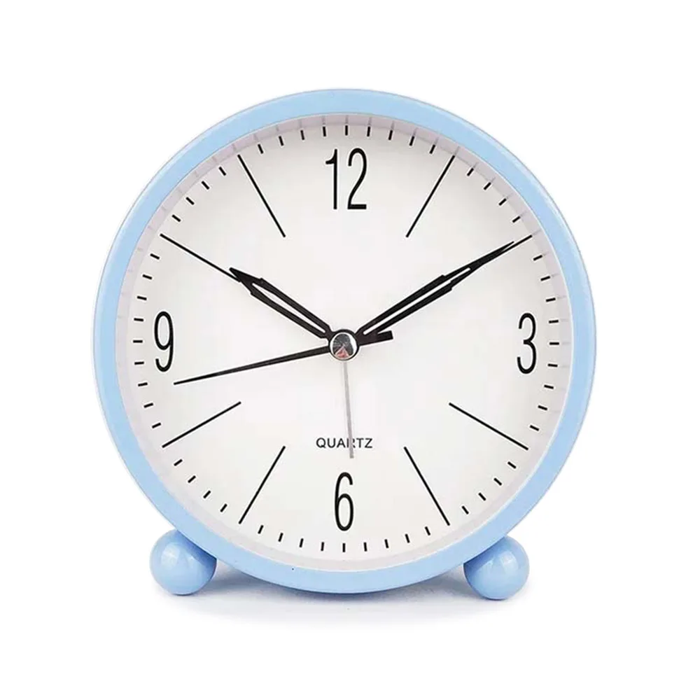 2024 Новое поступление сублимационные пустые цветные часы-будильник термопечать