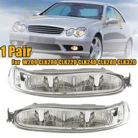 car led left right pair turn signal light side mirror lamp for mercedes benz w209 clk 2002 2009
