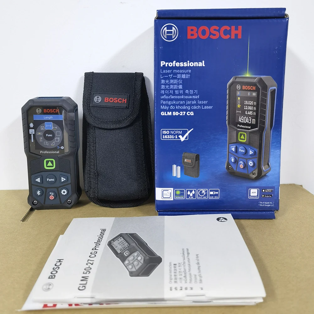 Лазерный измерительный прибор Bosch GLM 50-27 50 м с Bluetooth