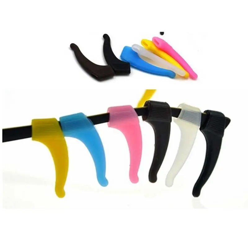

1 Pair Hot Sale Sunglasses Eyewear Ear Hook Eyeglasses Glasses Silicone Anti Slip Temple Tip Sport Holder Braces Supports