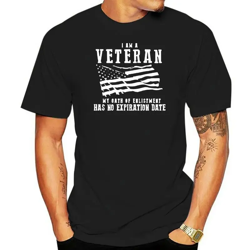 

I Am A Veteran Men's T-shirt Patriotic tee