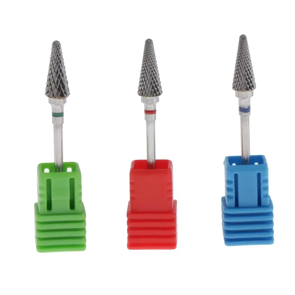 

3/32'' Nail Bit Acrylic Gels Removal Electric Manicure Bits Set 3x