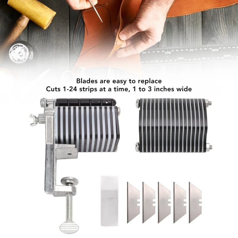 AT35 кожаный Настольный кружевной резак для бахромы плетеных полосок ремней лент